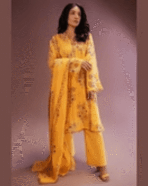 Lawn Unstitched 3 Piece Embroidered Dress - 73